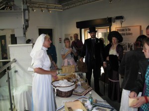 Jenny Bland at Crich National Tramway Museum, WWI Day 2014